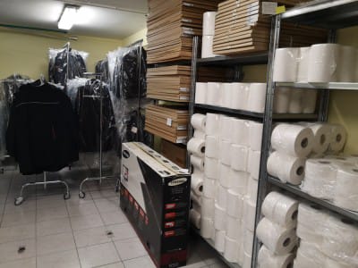 Inredning av omklädnings- och lagerlokaler för företaget "Pasažieru vilciens" 14